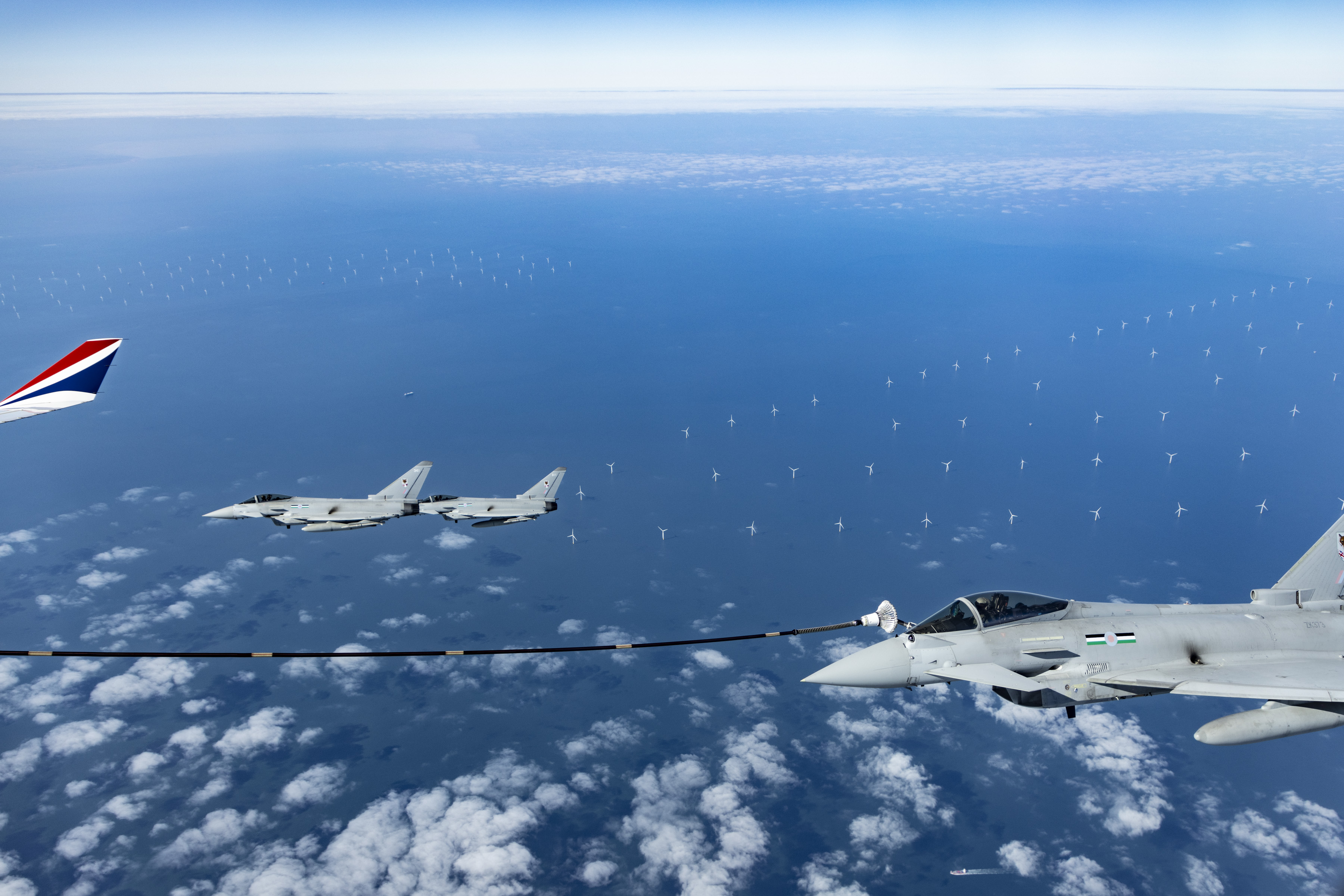 The Royal Air Force has successfully completed a Voyager air-to-air refuelling flight, powered by an approximately 43% blend of Sustainable Aviation Fuel (SAF).